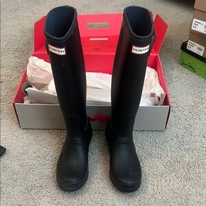 Hunter Classic Black Waterproof Boots